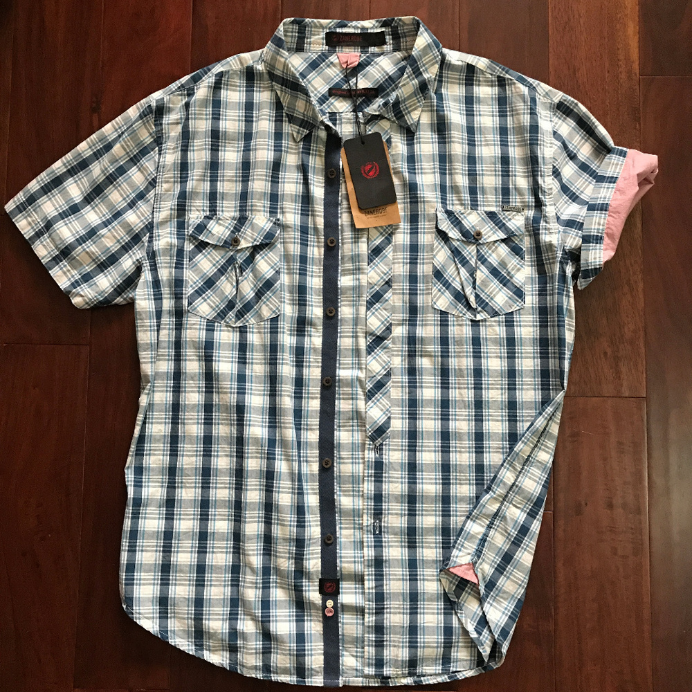 New Zanerobe Cotton Short-Sleeve Shirt
